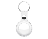 KeyBudz AirTag Keyring skórzane etui ochronne do AirTag white IEOKBATWH - 1172134 - zdjęcie 1